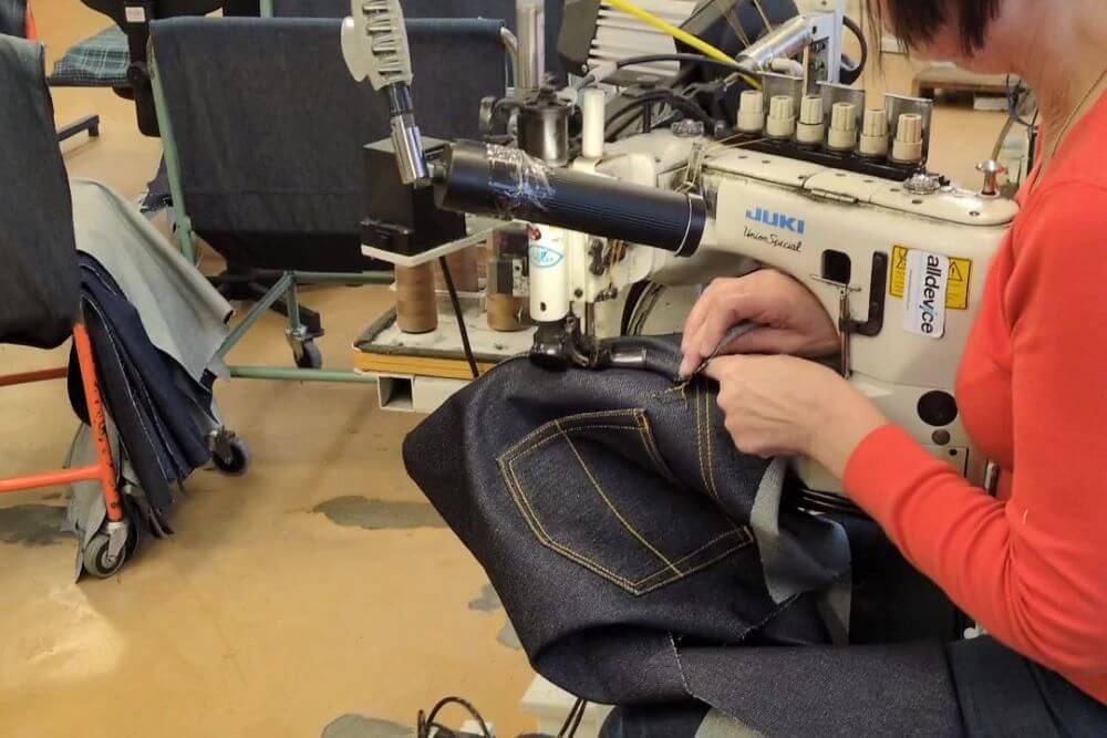 Joining of the back legs